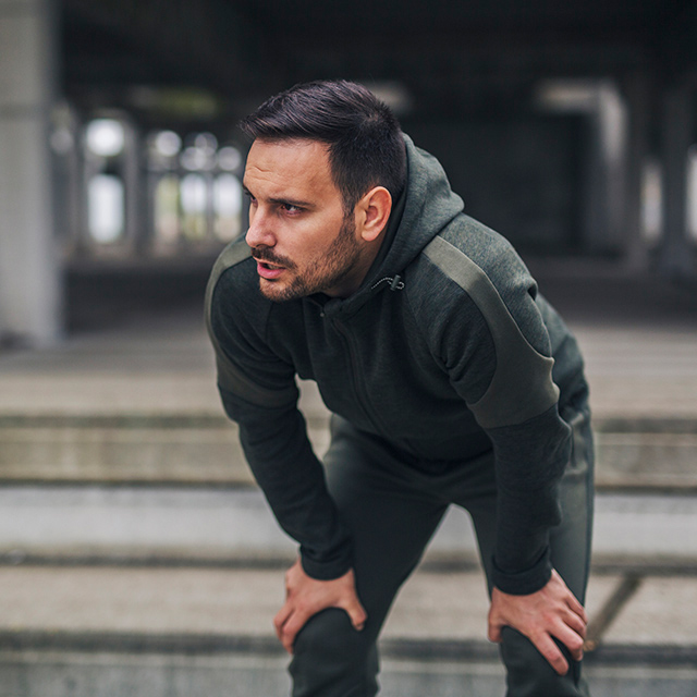 Respiro corto sotto sforzo